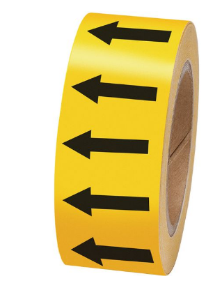 Image du produit ROULEAU AUTOCOLLANT FLECHE 66ML X 50MM