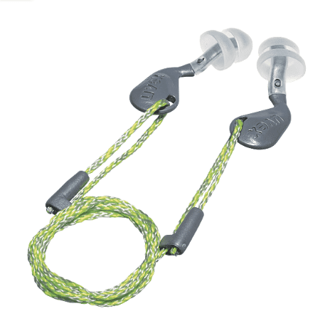 Image du produit PAIRE DE BOUCHONS D'OREILLES A CORDON REGLABLE DANS BOITIER