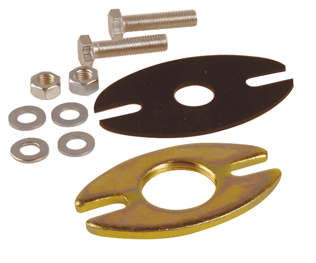 Image du produit kit Brides Ovales DN25 1 1/2F  - trous oblongs avec Joints e