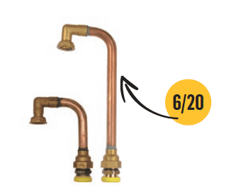 Image du produit CROSSE COMPT 6/ 20 PLT 20 CONDUITE MONTANTE