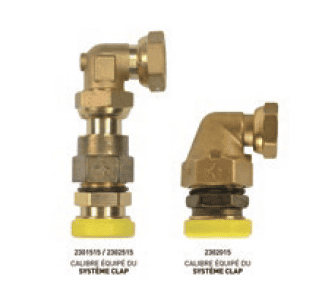 Image du produit RACCORD PLT COUDE 90&deg; DN25 3/4 F