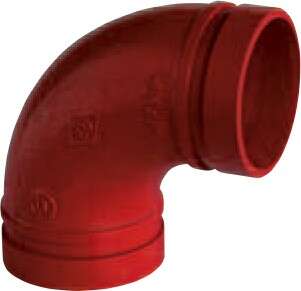 Image du produit COUDE 90&deg; RAINURE ROUGE