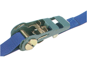 Image produit SANGLE D'ARRIMAGE A CLIQUET BLEU 5Mx25MM