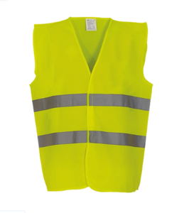 Image produit GILET CLASSE 2 JAUNE FLUO TAILLE L